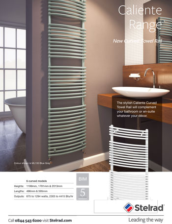 Caliente-Curved-Towel-Rail-Technical-Specification-Brochure-1